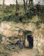 The Career at the Hermitage,Pontoise, Camille Pissarro